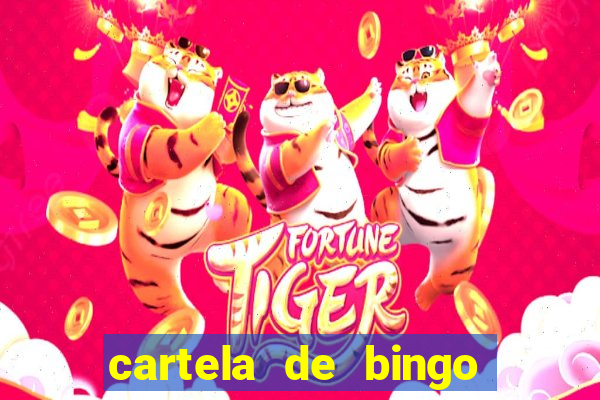 cartela de bingo 75 para imprimir